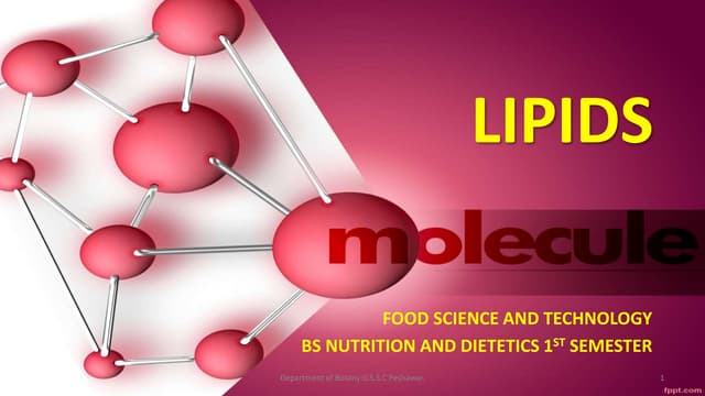 Classification of lipids according to chemical structure | PPTX ...