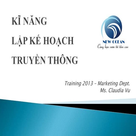 Lập kế hoạch truyền thông