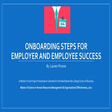 Onboarding Steps For Employer & Employee Success