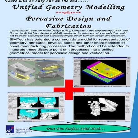 Unified Geometry Modelling for Pervasive Design and Fabrication