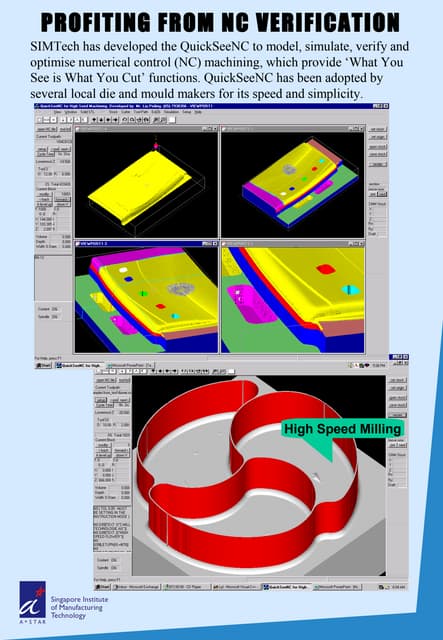 Simtech leads precision engineering into virtual machining age | PDF