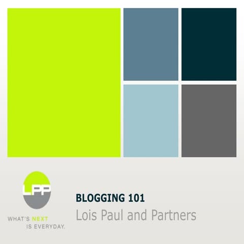 Lpp blogger guidelines and best practices