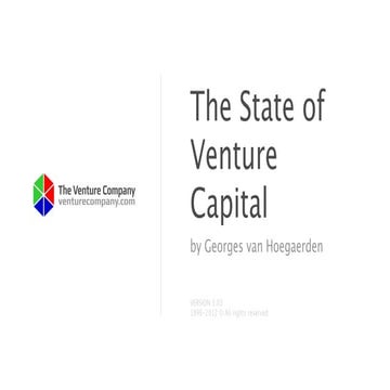 The State of Venture Capital [Reformatted]