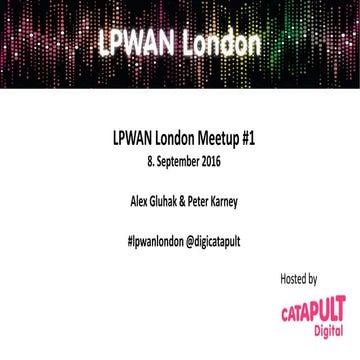 LPWAN Meetup #1