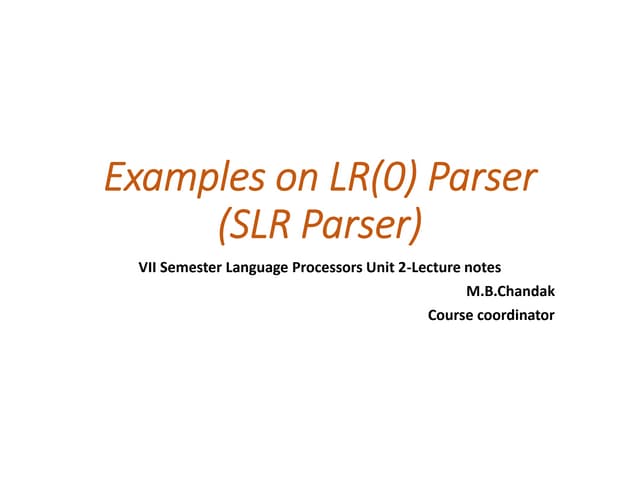 LR0Examples.pdf LR(0) LR(1) it's my pres