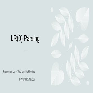 LR(0) Parsing.pptx