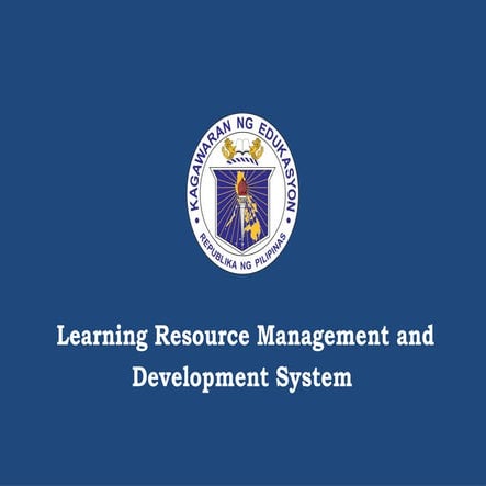 LR Portal and DEPED Learning Resource PPT | PPT