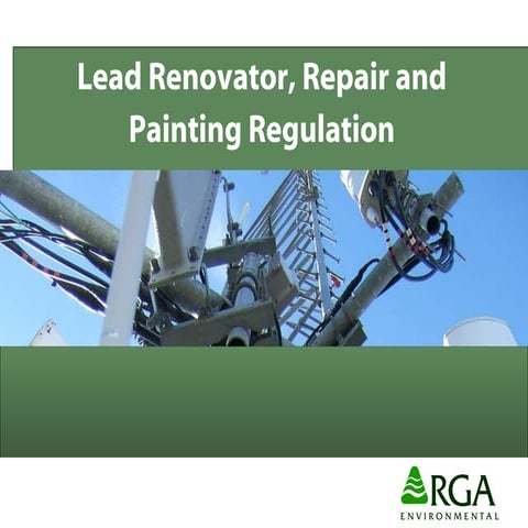 The new EPA Lead Based Paint Rule | PPT