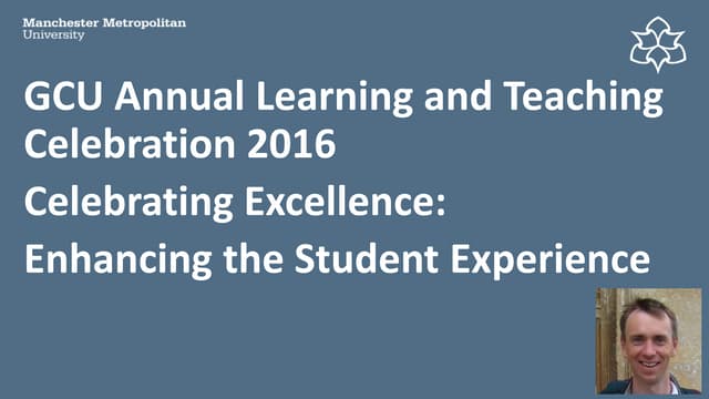 LRT Talks 201611209 GCU Learning and Teaching Celebration