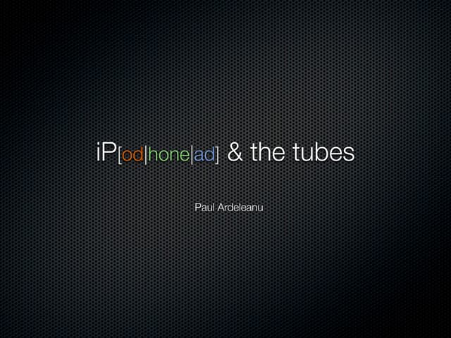 iPhone and Rails integration