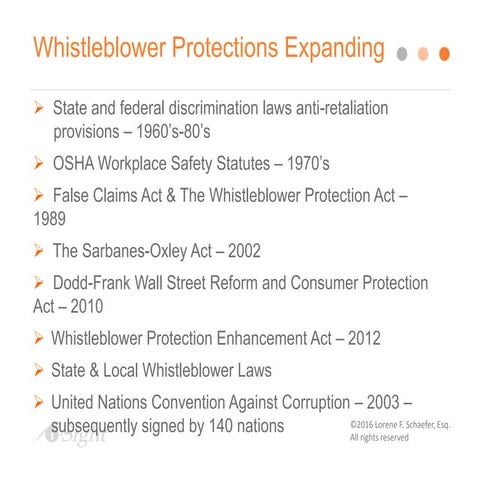 Avoiding Whistleblower Retaliation Claims