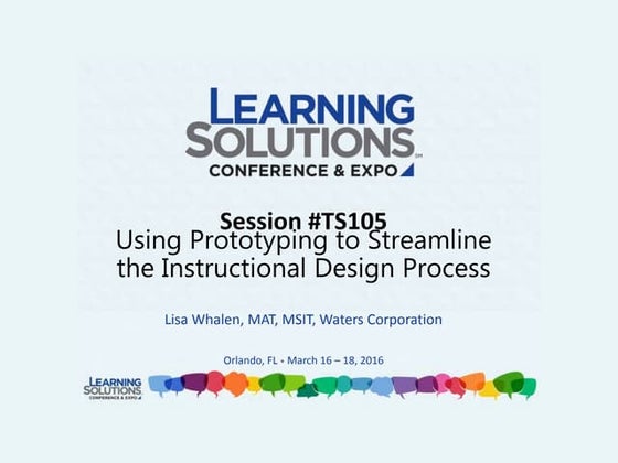 Using Prototyping to Streamline the Instructional Design Process