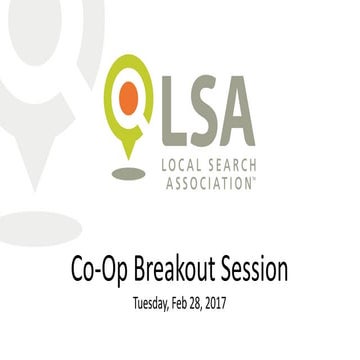 LSA17: Co-op Advertising - Getting a Slide of the $40 Billion Pie (Peter Hutt...