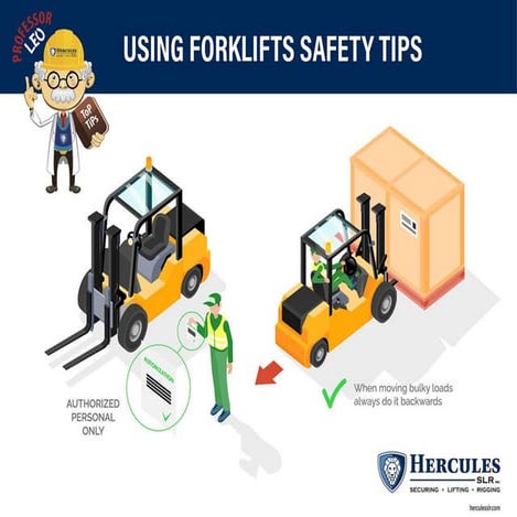 Forklift Safety: Certified Operators and Traveling in Reverse | PDF