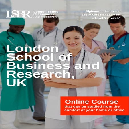 Combined - Level 5 + Level 6 Diploma in Health and Social Care Management - D...