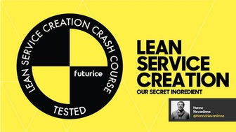 Lean Service Creation program