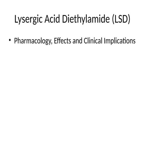 LSD_Seminar_Presentation.pptx explained well | PPTX