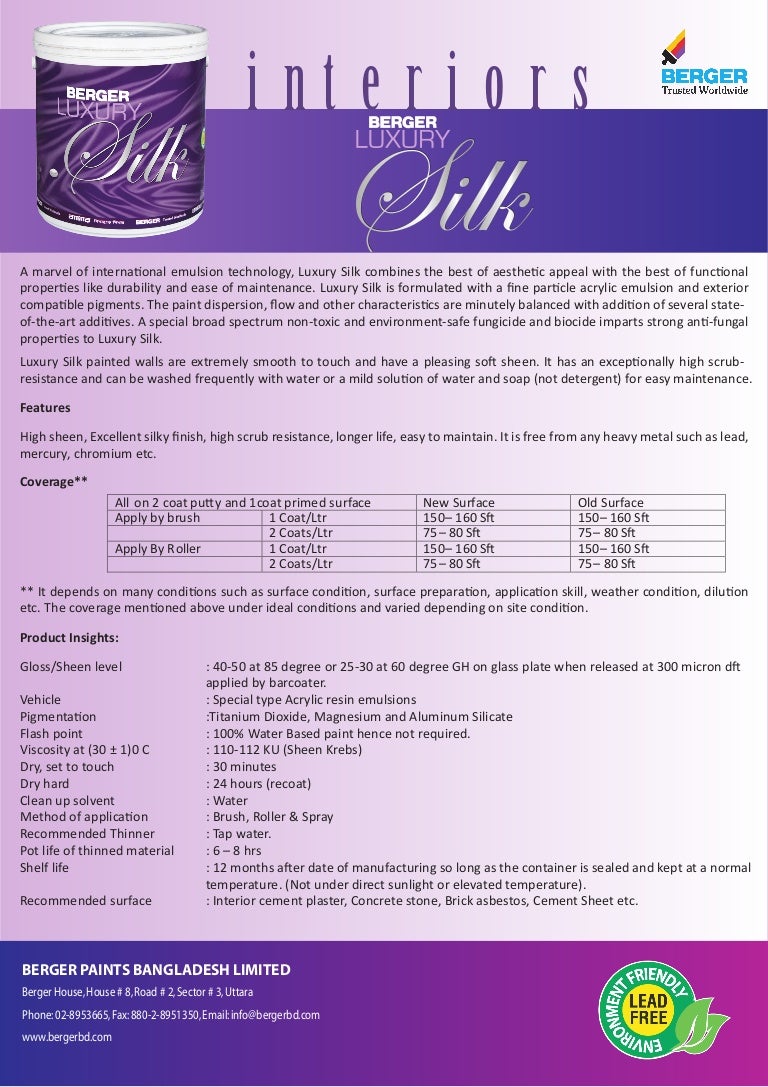 Luxury Silk Emulsion