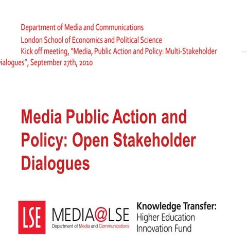 LSE media policy project_Launch sept27