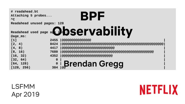 LSFMM 2019 BPF Observability