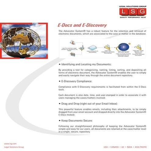 e docs and e discovery