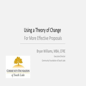 Theory of Change