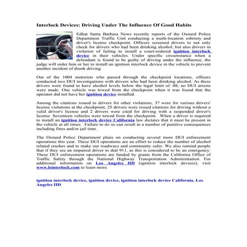 A brief introduction to dui in canada | PPTX