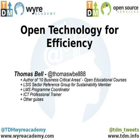 LSIS Open Technology for Efficiency Presentation