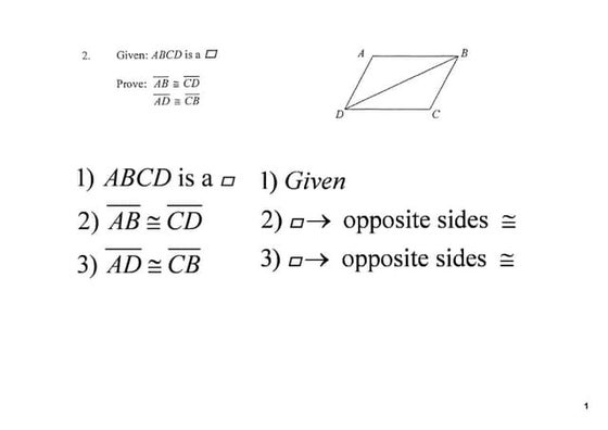 Lsn 11-5: Rectangle Proofs | PDF
