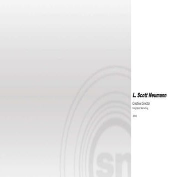 Scott Neumann Creative Samples