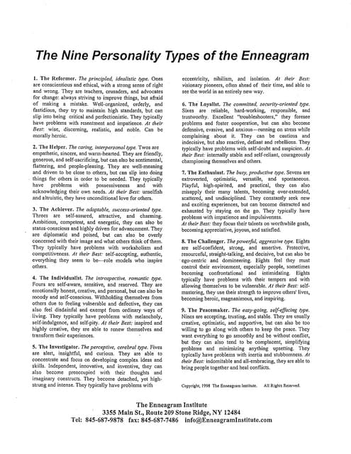 Lso 382 enneagram