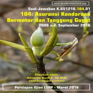 LSPP 104 - Kendaraan Bermotor dan T...