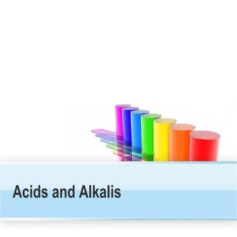 Lss acids and alkalis
