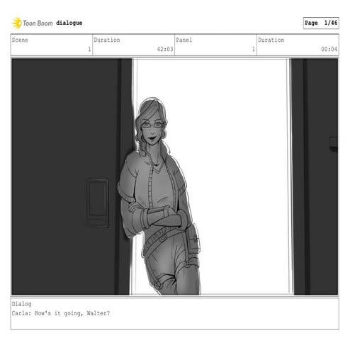 storyboard dialogue scene | PDF