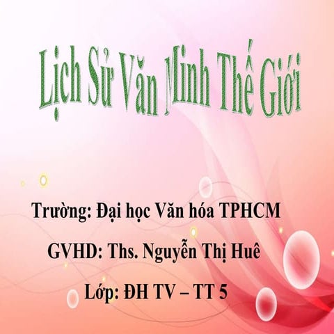 Nền văn minh Hy - La cổ đại