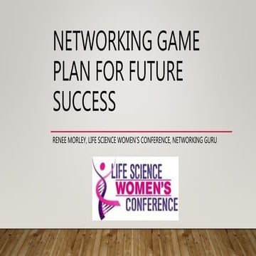 Networking Game Plan for Future Success