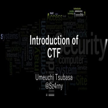 ipu LT - Introduction of CTF
