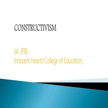 CONSTRUCTIVISM