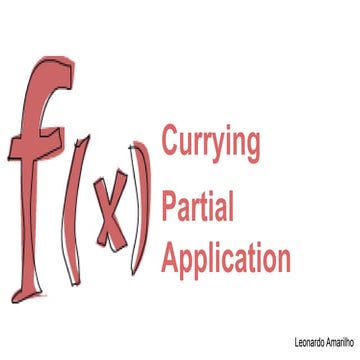 currying vs partial application