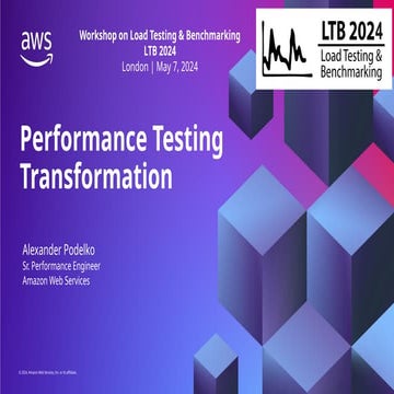 Performance Testing Transformation - LTB 2024