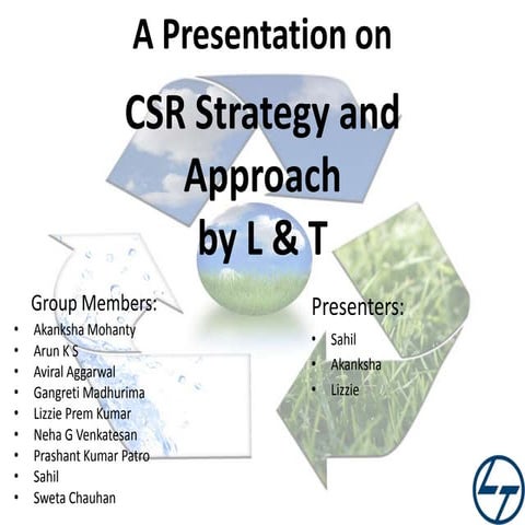 CSR Programm for L&T