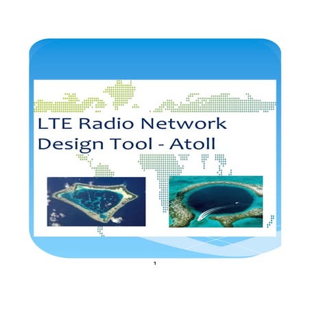 LTE RF Planning Tool - Atoll