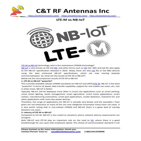 LTE-M vs NB-IoT