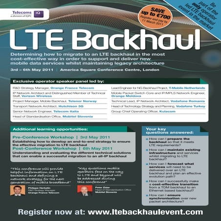LTE Backhaul