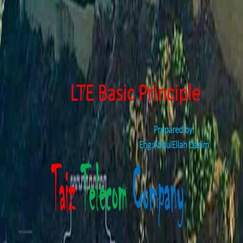 LTE Basic Principle