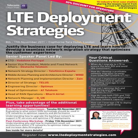 LTE Deployment Strategies