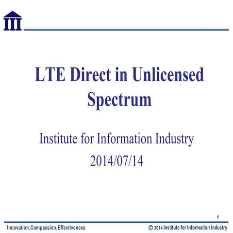 LTE direct in unlicensed spectrum