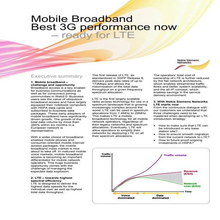 Lte executive summary