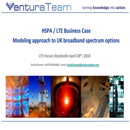 Lte Forum Sweden April 2010 Ventura Lte Discussion