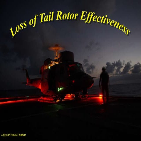 Loss of Tail Rotor Effectiveness -English- | PPT